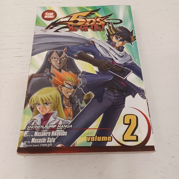 Yu Gi Oh Shonen Jump Manga edition lot of 2 Manga books 5D's  Zexal - Picture 2 of 3